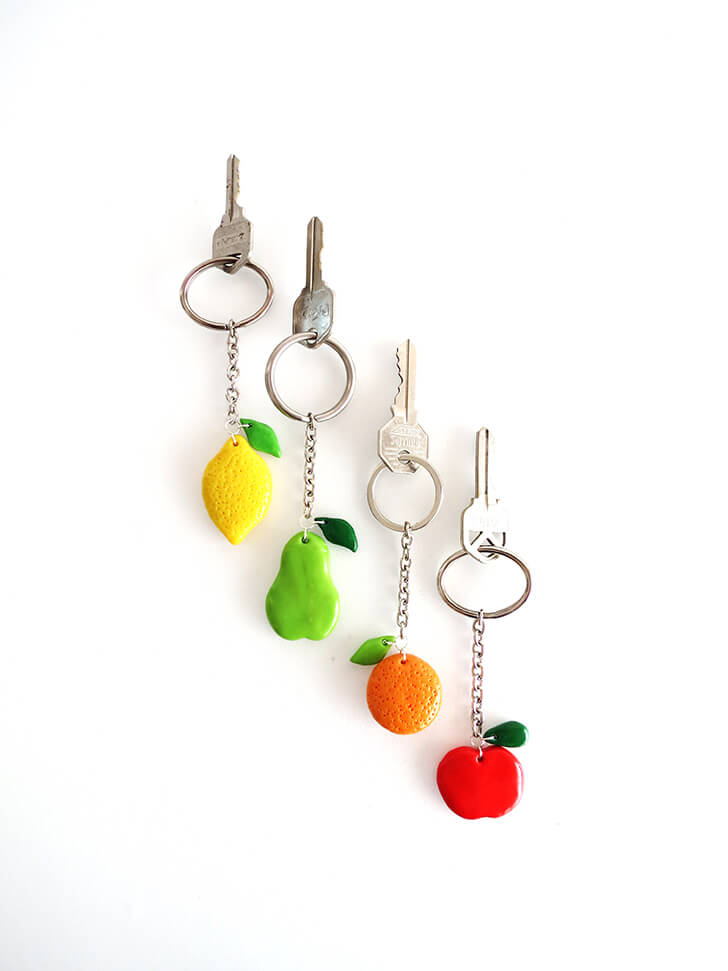 DIY fruits keychain Dream a Little Bigger
