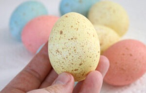 Easter Candy Inspired Speckled Easter Eggs Tutorial