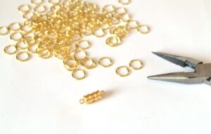 Easy Jump Ring Chain Bracelet Tutorial at Dream a Little Bigger