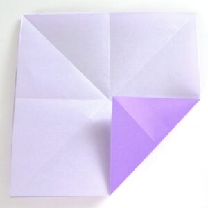 Fold a fortune teller - easy origami