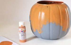 Jack-o'-Lantern Pumpkin Terra Cotta Pot Tutorial