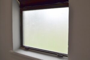 Easy DIY Frosted Window for Privacy (Temporary)