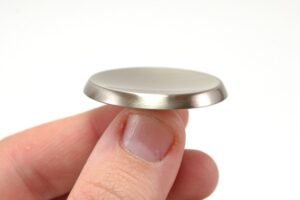 Make drawer knobs out of practically anything with a Dremel (think rings and whatnot!)