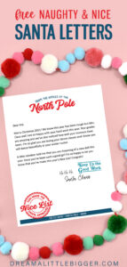 Write letters from Santa on our FREE North Pole Letterhead and see how to get real North Pole Postmark from USPS on it! Hurry! 12/10 Deadline