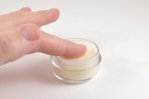 This beeswax and honey lip balm is divine! Plus a little add in makes it great for cold sores!