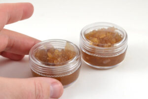 Make a small batch of brown sugar lip scrub. Keep one and gift the other!