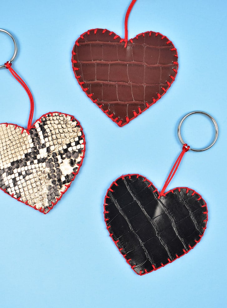 Looking for a non-food DIY Valentine's Gift that is super useful? Check out this Easy Valentine Heart Key Chain tutorial!