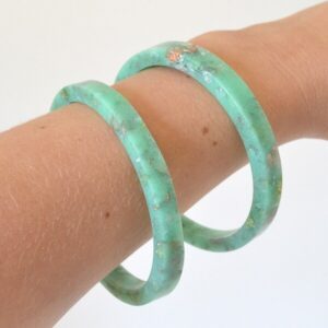 Make high end looking pastel bangle bracelets. SO EASY!