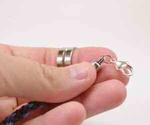 Add color to your wrist with easy Kumihimo hemp bracelets.