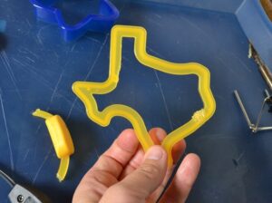 Make bird feeders out of birdseed in just about any shape. It's so easy and these won't fall apart like some recipes!