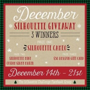 Enter to win great Silhouette prizes! THREE winners!