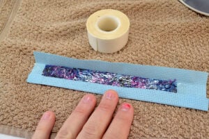 Make a galaxy cuff bracelet with this galaxy cross stitch pattern.