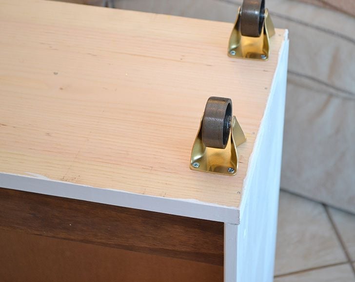 Check out this IKEA Rast Hack into a Mid-Century Modern inspired dream nightstand!