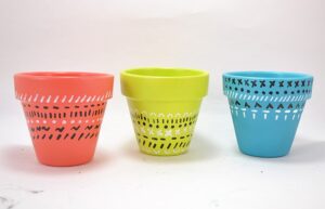 These simple succulent pots are easy to make and are great for a bright pop of life and color in your home decor!