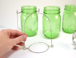 I am in love with these mason jar citronella torches. So easy and so inexpensive for so much charm!