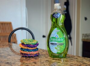 These crochet dish scrubbers have cotton for added fullness. These are the best little scrubbers you'll ever hook up!