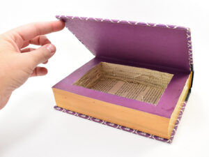 This is so neat! Turn your favorite read into a book succulent planter. I want to do this with Pride and Prejudice!