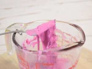 Thicker and more firm than slime, this homemade play putty only requires 2 ingredients!