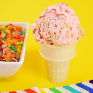 Have ice cream for breakfast! If you love cereal you're going to LOVE cereal milk ice cream. No ice cream machine necessary!