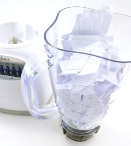 Turn that junk mail into something useful! Learn how to make paper with a homemade deckle (also how to make a wood paper mold).