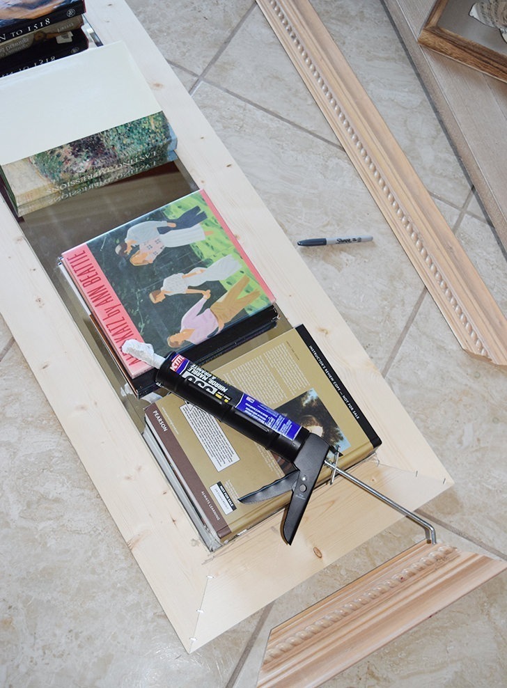 Reclaimed Crown Moulding Mirror Dream a Little Bigger