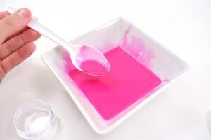 Make bright, vibrant petroleum jelly lip gloss at home that gives your lips the perfect amount of tint!