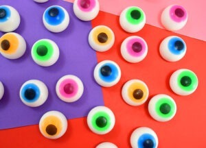 These homemade soap eyeballs are super easy to make with melt and pour AND the kiddos are going to love washing their hands with them. Win-win!