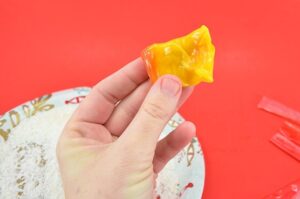 Take another little pizza my heart! How cute is this too sweet heart shaped sugar cookie decorated to look like a pizza? It's perfect for Valentine's Day!