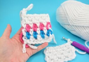 Keep your ears toasty with this inexpensive DIY. This thick and quick pattern whips up the cutest stretchy ear warmer that will fit any size head!