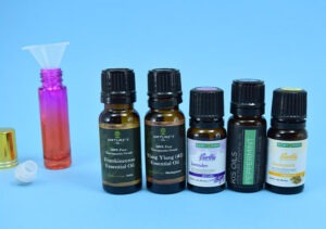 Tired of getting nauseous in the car or seasick? Easy to use, this motion sickness essential oils roll can make travel more fun without medication!