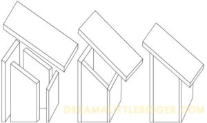 Grab a cedar picket to make a lovely and simple DIY butterfly house. This budget-friendly project works out to only $3 in lumber apiece!