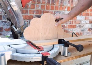 These quirky and adorable DIY wooden cloud shelves are simple to make and are the perfect complement to the decor in a whimsical space or child's room.