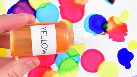 Alcohol inks are incredibly expensive. Save BIG BUCKS by making homemade alcohol inks. You'll get vibrant, gorgeous alcohol ink at a fraction of the cost!