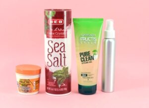 Using things you probably already have around the house, this 5-minute DIY sea salt spray will give you beachy waves without the drive to the ocean! Spray and leave for loose waves or scrunch for curls.
