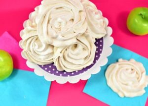 Naturally gluten-free, these light and crisp apple cinnamon meringue cookies are a great sweet treat and a lot of fun to whip up!
