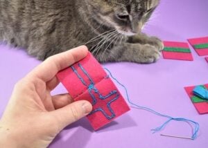 In my experience kitties prefer homemade toys over store-bought every time! These super adorable catnip gifts are both easy and inexpensive to make and totally cat approved!