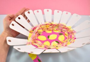 Ever wanted to make an Easter basket from scratch? This DIY woven Easter basket is gorgeous, not too difficult to make and can be made in YOUR PERFECT colors!