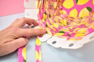 Ever wanted to make an Easter basket from scratch? This DIY woven Easter basket is gorgeous, not too difficult to make and can be made in YOUR PERFECT colors!