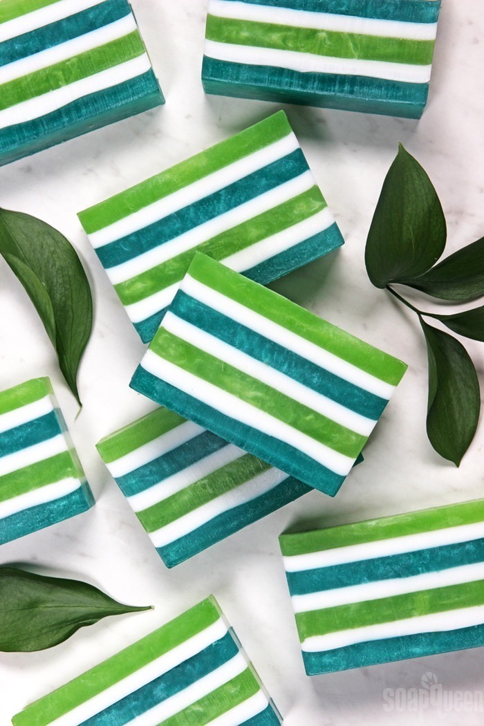 Check out these gorgeous, colorful and sometimes totally surprising soaps that you can make with easy to follow tutorials!