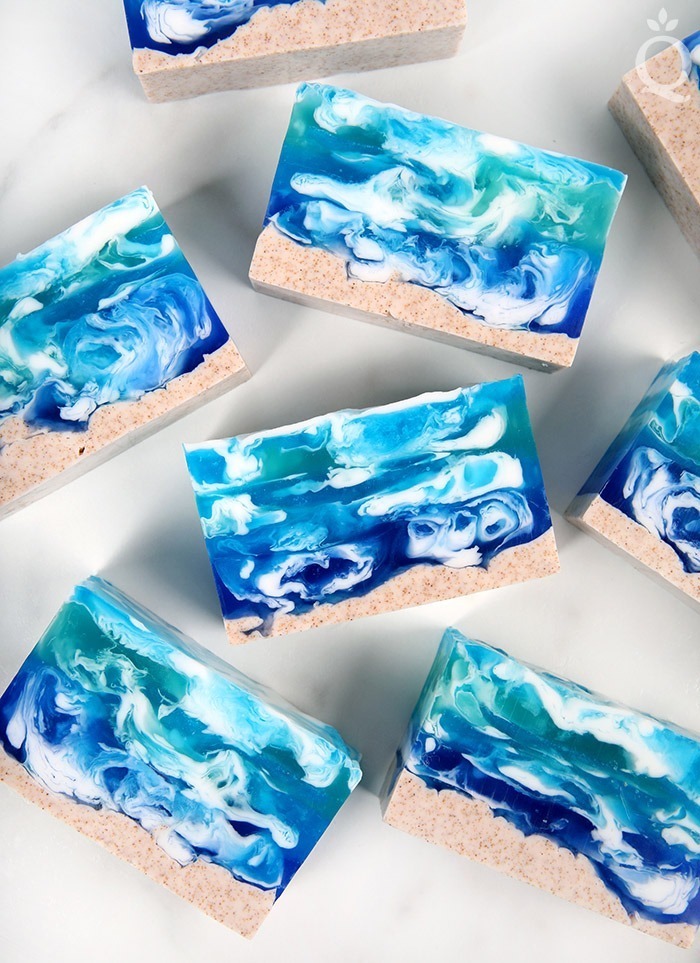 Check out these gorgeous, colorful and sometimes totally surprising soaps that you can make with easy to follow tutorials!