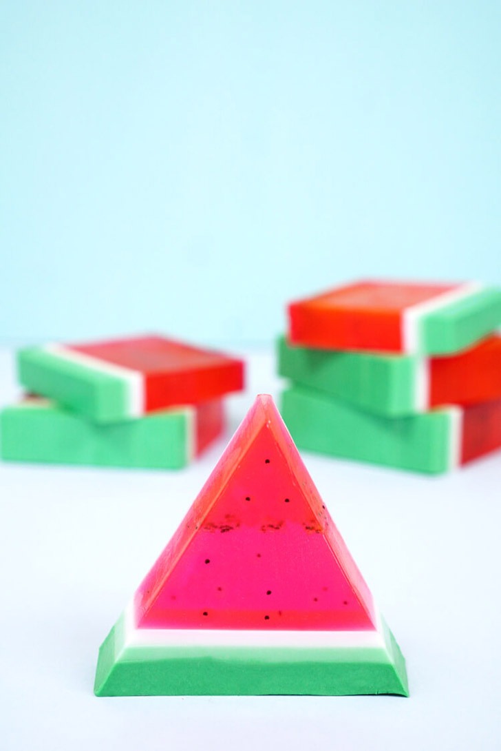 Check out these gorgeous, colorful and sometimes totally surprising soaps that you can make with easy to follow tutorials!