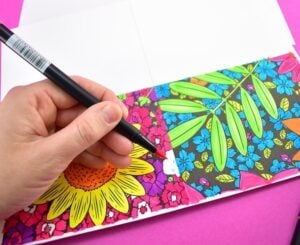 Holidays come up on me so quickly! I LOVE these free floral notecards I can print off and color. I'm going to print up a bunch and let the kids color them so we have a stash of ready to go cards for any occasion!