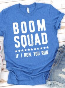 If you love fireworks you're going to love this patriotic tee that everybody will be talking about at your Fourth of July cookouts and parties! #boomsquad
