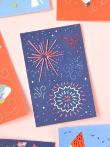 Show off your Patriotism and love of all things red, white and blue with these awesome Fourth of July crafts for every crafty skill level!