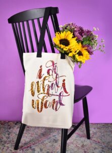 DIY tote bags never looked so good! Get professional looking results on your DIY bags with Cricut Infusible Ink!