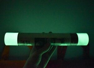 Look at how well Sister Glow in the Dark HTV glows. Amazing!