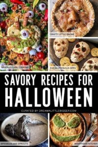 There are lots of sweet Halloween recipes, but where are the savory? We've got them! Check out our favorite savory Halloween recipes!