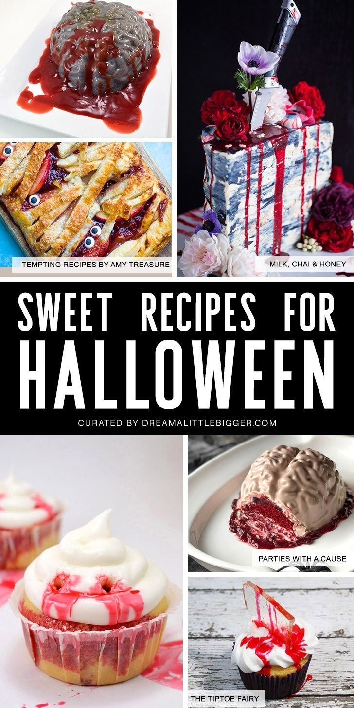 60 Amazing Halloween Dessert Recipes from Cute to Gross, Candy to Tiered Cakes!