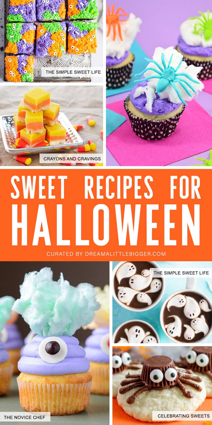 60 Amazing Halloween Dessert Recipes from Cute to Gross, Candy to Tiered Cakes!