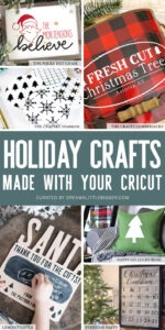 These Cricut Holiday Crafts are all so gorgeous and simple to make with your Cricut cutting machine. Grab your Cricut Air 2 or Maker & check them out!
